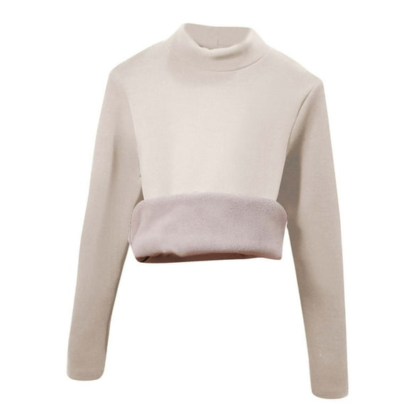 zbxnLI Womens Winter Thermal Tops Square Neck Long Sleeve Shirts for Women Basic Layers Tees Undershirts