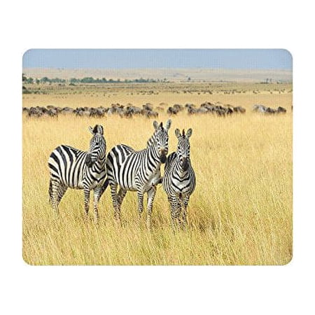 zebra Mouse Pad Gaming Mousepad 9.84"(L) x 7.87"(W)