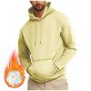 thumbnail image 1 of zejinsd Fleece Lined Hoodies for Men Casual Fashion Long Sleeve Solid Relaxation Sport Pullover Hoodie Sweatshirt, 1 of 9