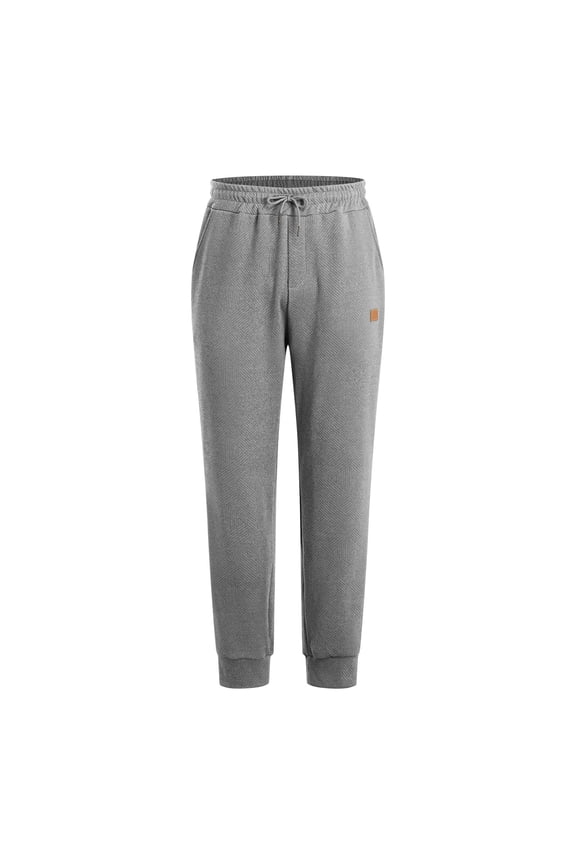 Fleece Lined Winter Pants for Mens Casual Warm Breathable Athletic Sweatpants Workout Running Pants
