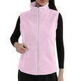 thumbnail image 1 of zejinsd Hooded Fleece Vests for Women Double-Faced Velvet Thermal Sleeveless Comfy Lightweight Jackets, 1 of 8