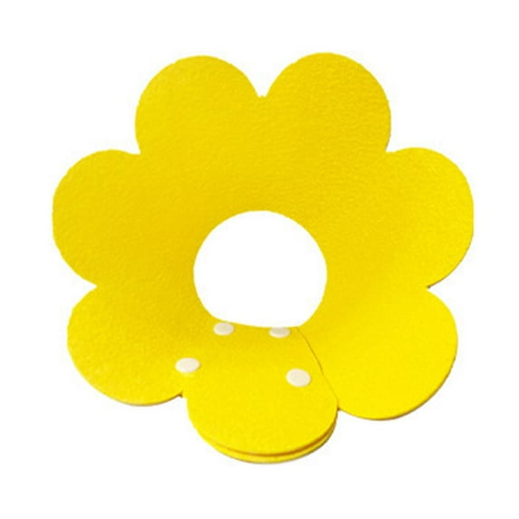 zengyuanjie Pet Dog Cat er Collar Felt Soft Cone Anti Bite Puppy E-Collar Adjustable F6