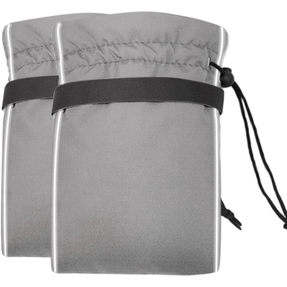 zenicham Polyester Large PP Thermal Insulation for Winter Freeze Protection, 12 x 8 in Grey 2 Pieces