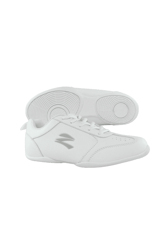 Firefly Cheerleading Shoe, White/Grey