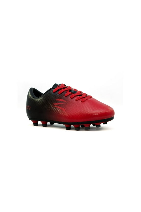 Men's Wide Traxx Soccer Cleat Black/Space Cherry, 9.5EE