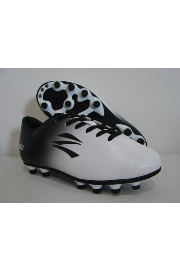 Men's Wide Traxx Soccer Cleat White/Black, 12EE