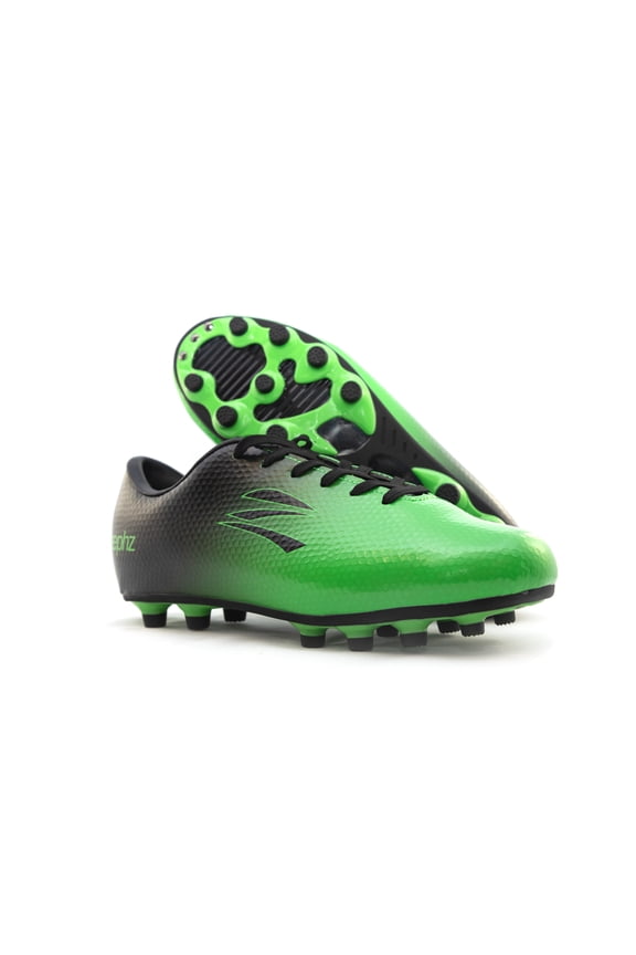 Wide Traxx Soccer Cleat Lime Green/Black Youth 13EE