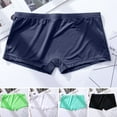 thumbnail image 1 of zeranth Men Boxers Breathable Elastic Solid Color Low Waist Ultra-thin Anti-septic Moisture Wicking Intimate Men Underpants Inner Wear Clothes, 1 of 7