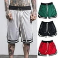 thumbnail image 1 of zeranth Shorts Mesh Loose Sportswear Men Casual Hip Hop Shorts for Sports, 1 of 7