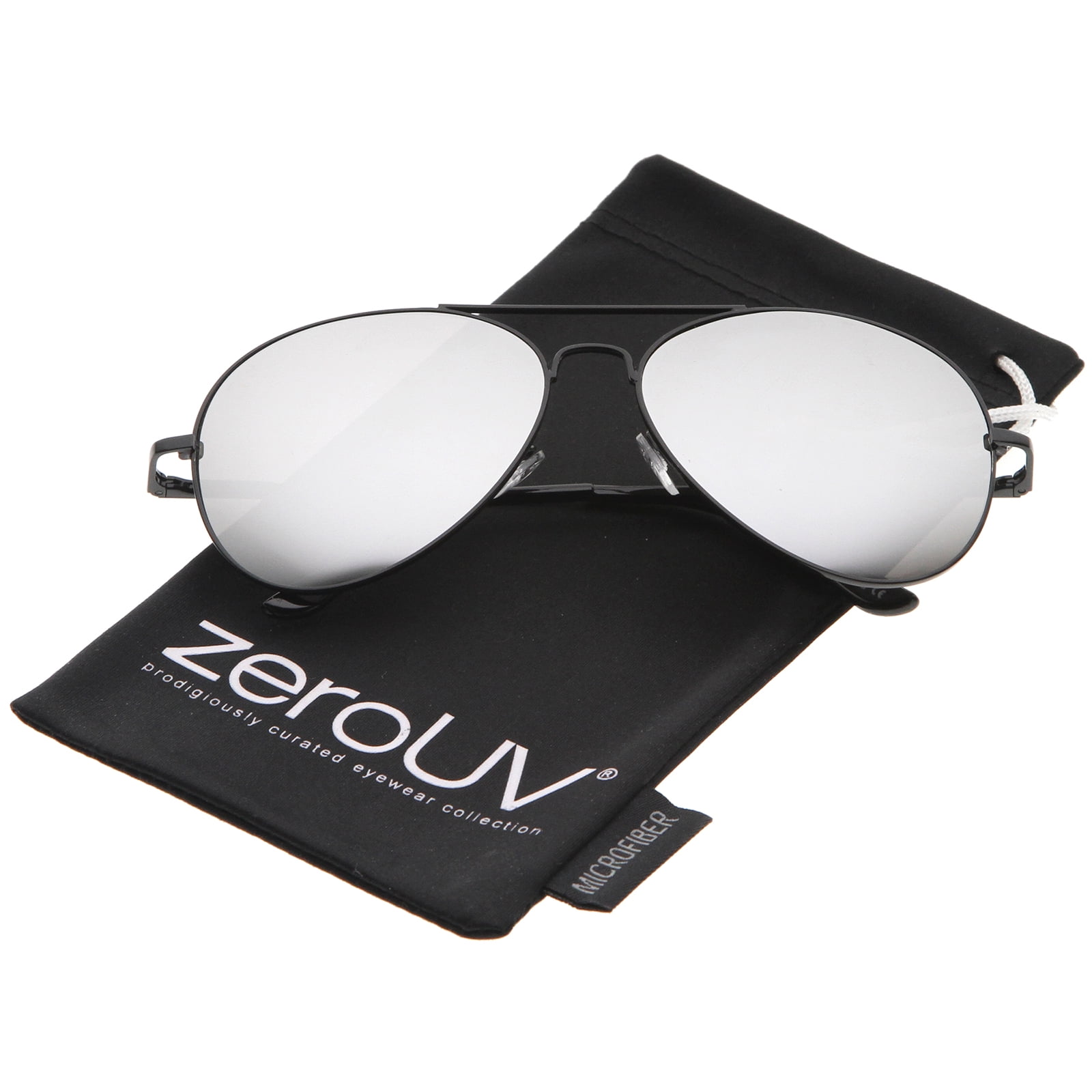 Polarized Aviator Sunglasses with Metal Frame and Spring Hinge Cyxus Spring Hinge Polarized Sunglasses Metal Frame Anti  main image 4