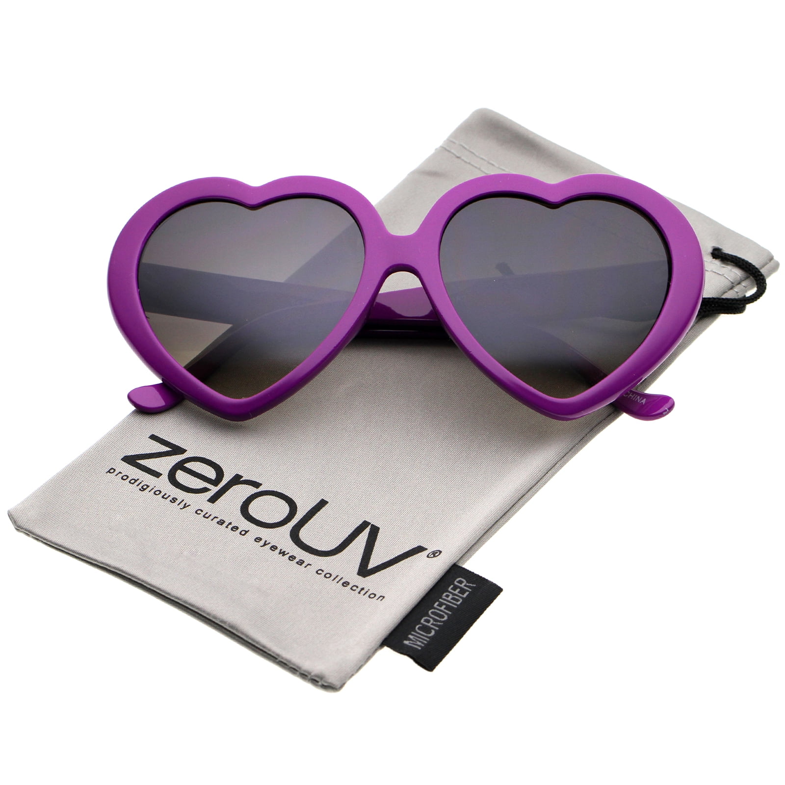 Women\'s Oversized Purple Gradient Sunglasses Black Oversized Thick Square Gradient Sunglasses with Purple  main image 2