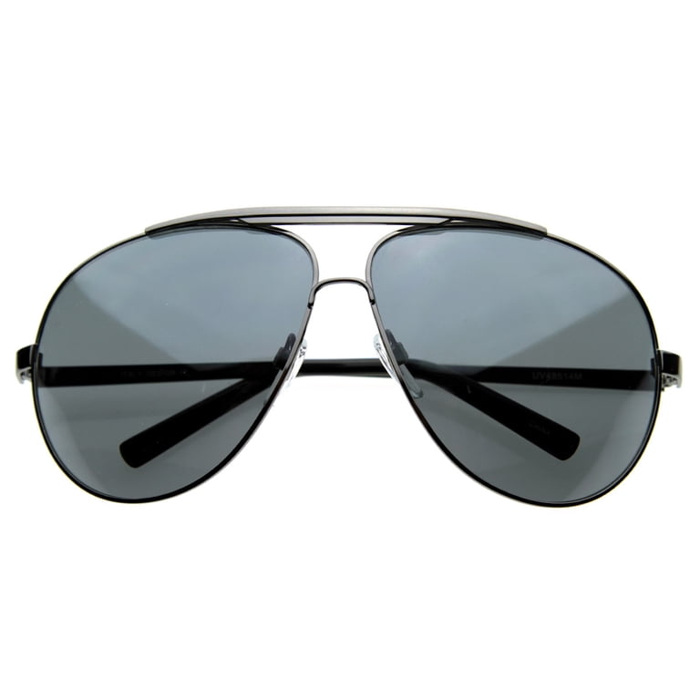 zeroUV - Premium Full Frame X-Large Teardrop Metal Aviator  display picture 1