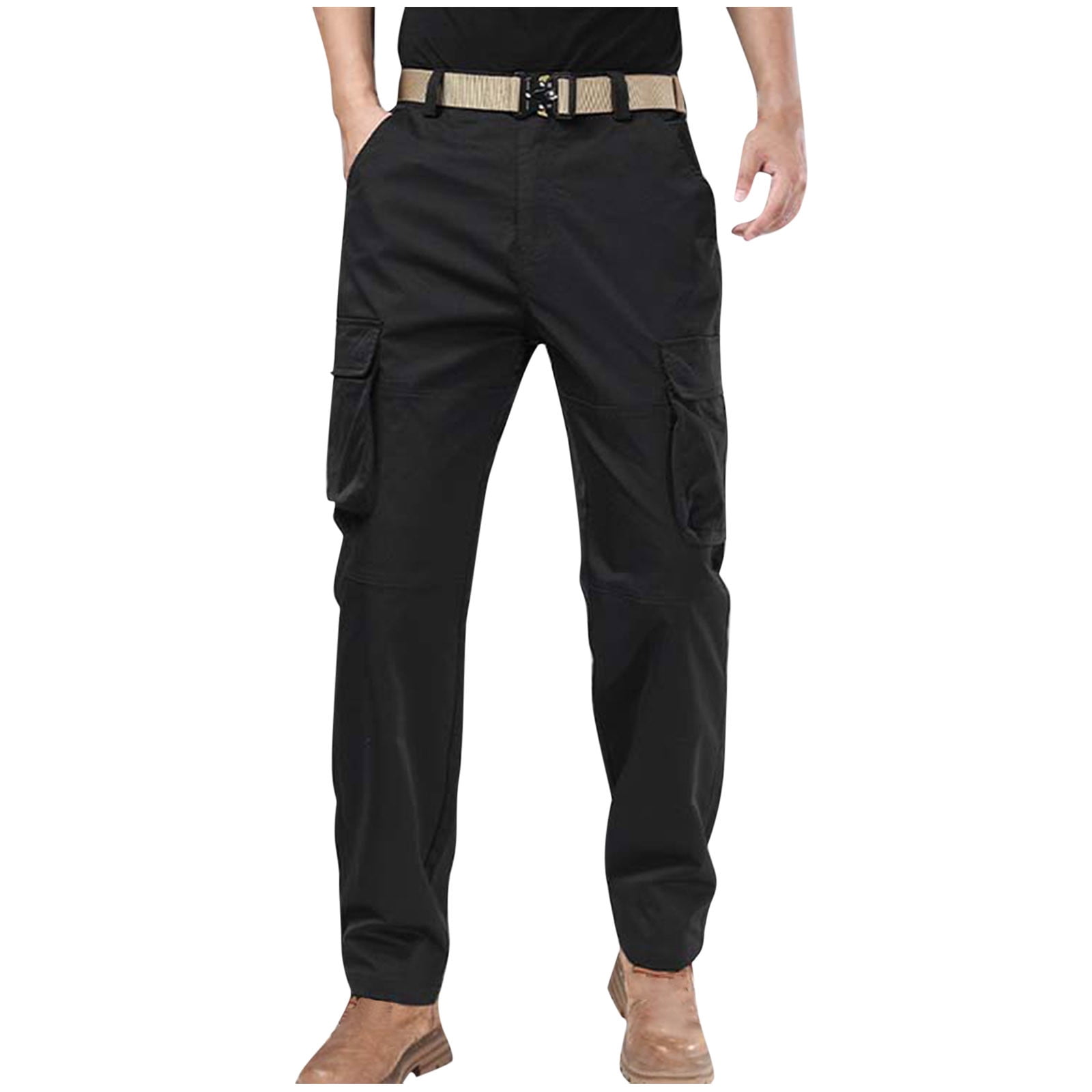 zfhfof Cargo Pants for Men Multi Pockets Work Pants Lightweight