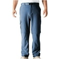 thumbnail image 1 of zfhfof Men's Convertible Hiking Pants with Belt Zip Off Lightweight Quick Dry Fishing Pants Causl Camping Travel Outdoor Cargo Pants, 1 of 5