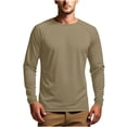 thumbnail image 1 of zfhfof Men's Sun Protection Shirts Long Sleeve UPF 50+ Rash Guard Swim Shirt Athletic Running UV Fishing Hiking SPF T-Shirt, 1 of 9