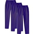 thumbnail image 1 of zfwon 3 Pack Sweatpants for Men Loose Open Hem Tracksuits Bottom Plain Color Drawstring Elastic Trousers Fashion Straight Leg Pants Daily Wear Trousers Outdoor Sports Activewear, 1 of 5