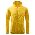 thumbnail image 1 of zfwon Rain Coats for Women Outdoor Lightweight Full Zip Hoodie Jacket Thin Long Sleeve Fishing Hiking Rain Jackets with Pockets Ladies Sun Protection Tops Hooded Windbreaker, 1 of 9