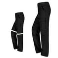 thumbnail image 1 of zfwon Trousers for Men Overiszed Quick Dry Thin Detachable Full Length Pants Convertible into Shorts Lightweight Camping Fishing Traveling Cargo Pants Straight Leg Trousers with Pockets, 1 of 3