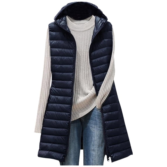 zfwon Womens Winter Coats Thermal Quilted Jackets Teddy Fleece Lined Shearling Hooded Jacket Plush Collar Zip Up Casual Puffer Coat Long Sleeve Autumn Winter Warm Outerwear with Pockets
