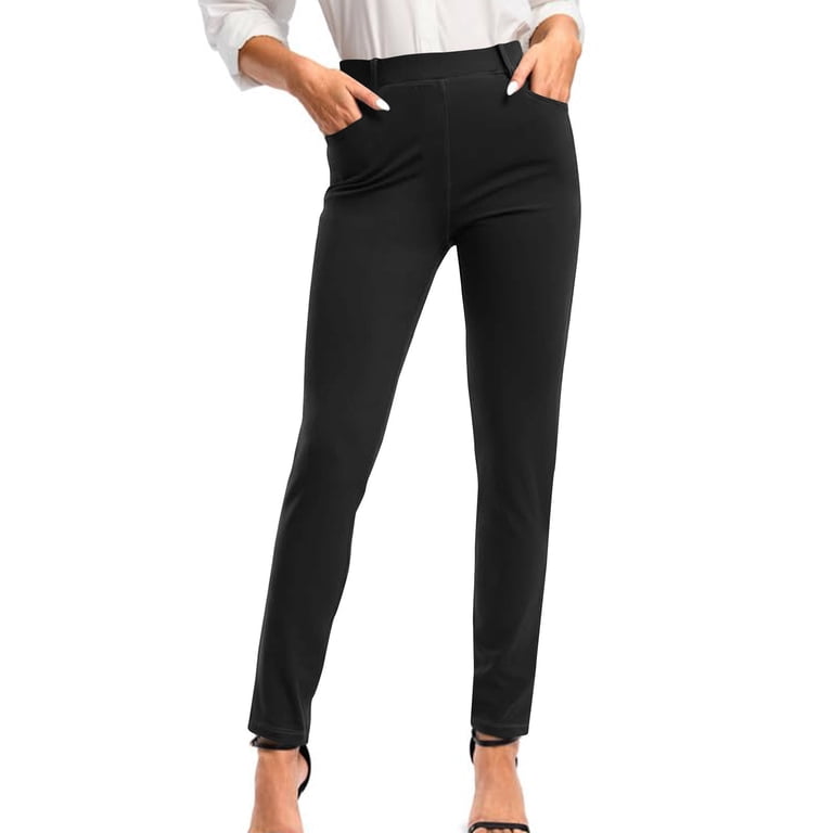 zfwon Work Trousers for Women Ladies loungewear formal Office Smart Stretch Suit Pants Slim Fit Straight Leg Tapered Pants Classy High Elasticated Waist Trousers - Walmart.com zfwon Work Trousers for Women Ladies loungewear formal Office Smart Stretch Suit Pants Slim Fit Straight Leg Tapered Pants Classy High Elasticated Waist Trousers - Walmart.com