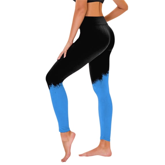 zfwon Yoga Pants for Women High Waisted Buttery Tummy Control Soft Stretchy Yoga Pants Trousers Gym Leggings Full Color Printed Leggings Non See Through Pants With Pockets