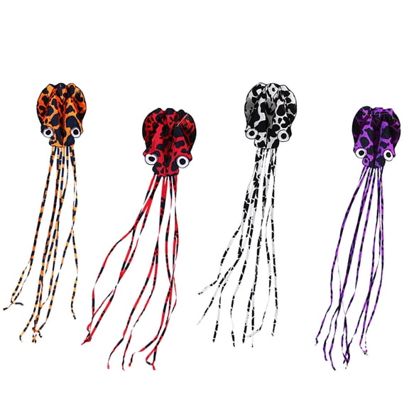 zhaomeidaxi 157inch Software Octopus Kites, Long Tail Beautiful Kite for Kids Adults Easy Fly to for Beach Great Outdoor Games and Activities with Family