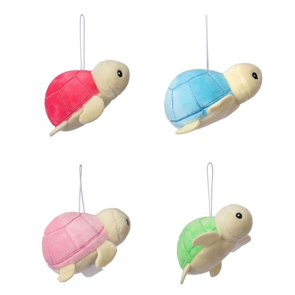 zhaomeidaxi Mini Turtle Stuffed Toy Soft Turtle Animal Plush Toys Turtle Cute Stuffed Animal Pendant for Girls