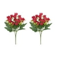 thumbnail image 1 of zhmrfg 2pcs Simulated Flower Blossoms, Realistic Artificial Flowers for Home Decor, Wedding Vibes, Long-Lasting, Maintenance-Free Ornaments for Offices, Malls, and Seasonal Decorations, 1 of 5