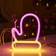 thumbnail image 1 of zhmrfg Christmas LED Neon Lights Decorative USB Powered Holiday Lights, Soft Glow LED Christmas Lights for Bedroom Party Mall Windows, Christmas Decor for Festive Lighting and Cheerful Atmosphere, 1 of 6