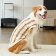 thumbnail image 1 of zhmrfg Golden Retriever Pet Clothes Autumn Winter Warm Plush Apparel Large Dog Fleece Outfit Cozy Soft Pet Sweater for Indoor Outdoor Wear Holiday Christmas Photo Party Outfit, 1 of 6