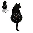 thumbnail image 1 of zhmrfg Living Room Decorative Quartz Wall Clock with Wagging Tail, Unique Cat Tail Design, Mute Acrylic Clock for Home, Office, Kitchen, and a Fun, Playful Gift for Cat Lovers and Animal Enthusiasts, 1 of 2