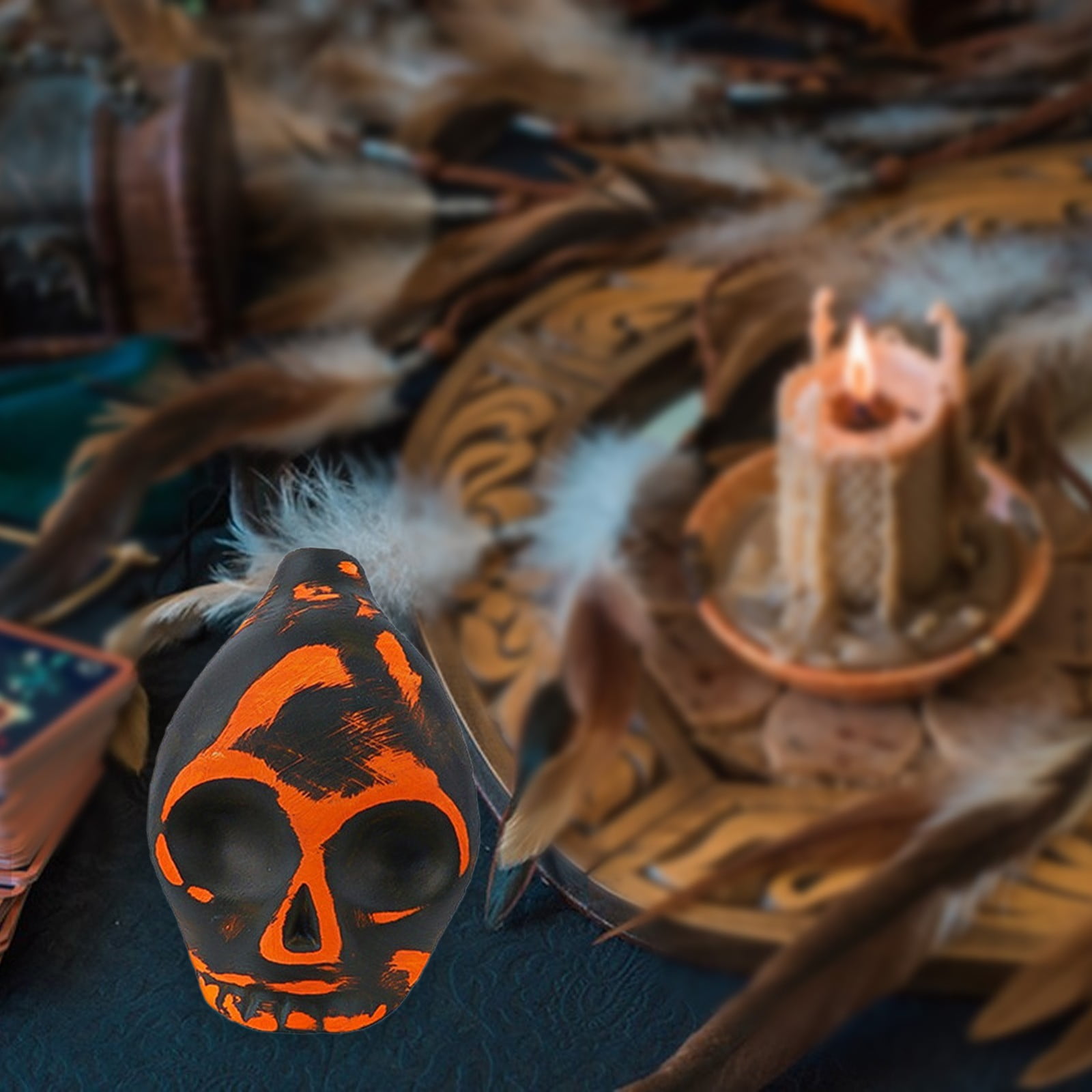 zhmrfg Real Screaming Aztec Death Whistle, Authentic Ceramic Skull ...