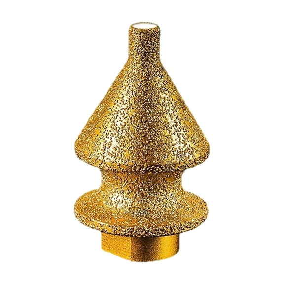 zhonghuaying 1 Pack M-10 4-in-1 Coated Chamfering Drill Bits, Conical Step Countersink Deburring Tool for Metal Pipe Hole Trimming Edge Smoothing Worksite Machining Accessories (38mm)