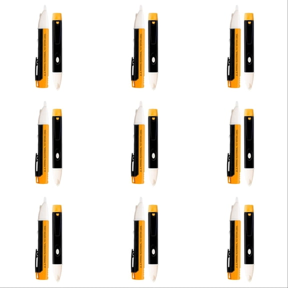 zhonghuaying 9 Pack Voltage Tester Pen, 90-1000V AC Electrical Detector with Light and Sound Alerts
