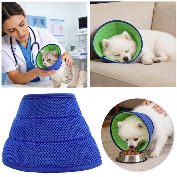 zhonghuaying Dog Cone Collar After Surgery for Large Dogs,Adjustable Soft Cone for Dogs to Stop Licking,Professional Elizabethan Collar for Pet,Recovery Cones for Wound Healing & Hot Spots (XL)
