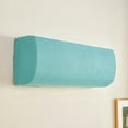 thumbnail image 1 of zhonghuaying Grid Weave Air Conditioner Wrap, Stretch Textile Build, Arc End Outline, Home Appliance Outer Cover, Wall Unit Layout Arrangement Style, Various Outer Tone Picks I, 1 of 4