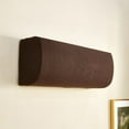 thumbnail image 1 of zhonghuaying Grid Weave Air Conditioner Wrap, Stretch Textile Build, Arc End Outline, Home Appliance Outer Cover, Wall Unit Layout Arrangement Style, Various Outer Tone Picks J, 1 of 4