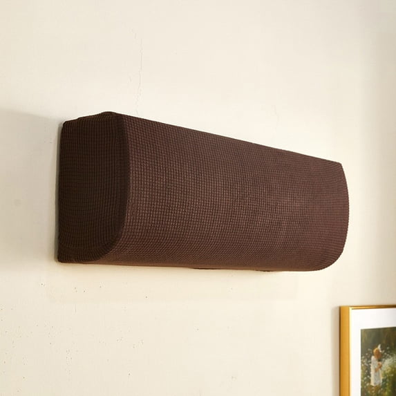 zhonghuaying Grid Weave Air Conditioner Wrap, Stretch Textile Build, Arc End Outline, Home Appliance Outer Cover, Wall Unit Layout Arrangement Style, Various Outer Tone Picks J
