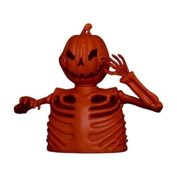 zhonghuaying Hollow Torso Form Sculpture LED Light halloween lights Carved Facial Outline Head Movable Arm Structure Desktop Glow Light for Halloween Indoor Seasonal Tabletop Lighting Piece A