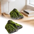 thumbnail image 1 of zhonghuaying Non-Hollow Artificial Rock, Moss Rock, Decorative Rocks, PU Foam Stone for Outdoor Landscaping Yard, Indoor Window Display(8.26x10.23 in), 1 of 8