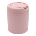 thumbnail image 1 of zhonghuaying Pink Desktop Storage Bin with Flip-Top Lid, Small Countertop Organizer for Home and Office Use, 1 of 6