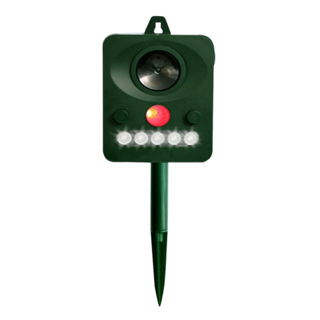 zhongxinda Solar Ultrasonic Animal Repellent Humane Outdoor Dog Cat