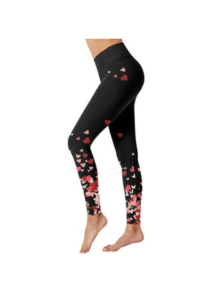 EHQJNJ Valentines Day Yoga Pants for Women Women Yoga Leggings Valentine  Day Printing Casual Comfortable Home Leggings Compression Leggings Yoga  Pants