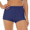 thumbnail image 1 of zicth Blue Womens Bikinis Women Swim Shorts High Waisted Bathing Suit Bottoms Tummy Control Swim Boyshorts Full Coverage Boardshort Swim Trunks Size XL, 1 of 6