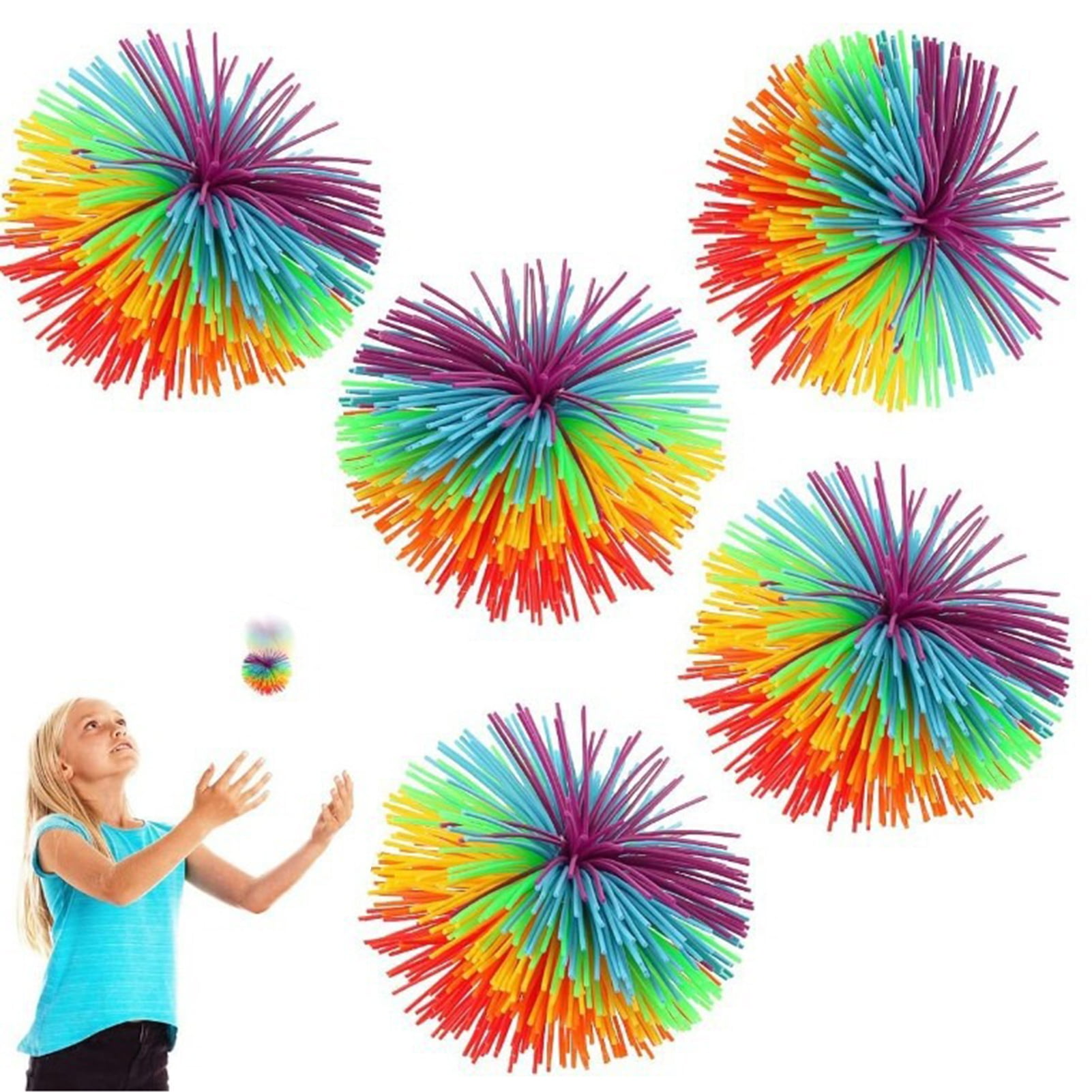 YAMB Autism Sensory Ball Toys For Autistic Children,Sensory Fidget Toys For Kids Toddler,Autism Toys For Toddlers 3-4,Travel Toys Gifts For Kids Ages 3 4 5 6 7+ ,Stocking Stuffers Gifts(Large