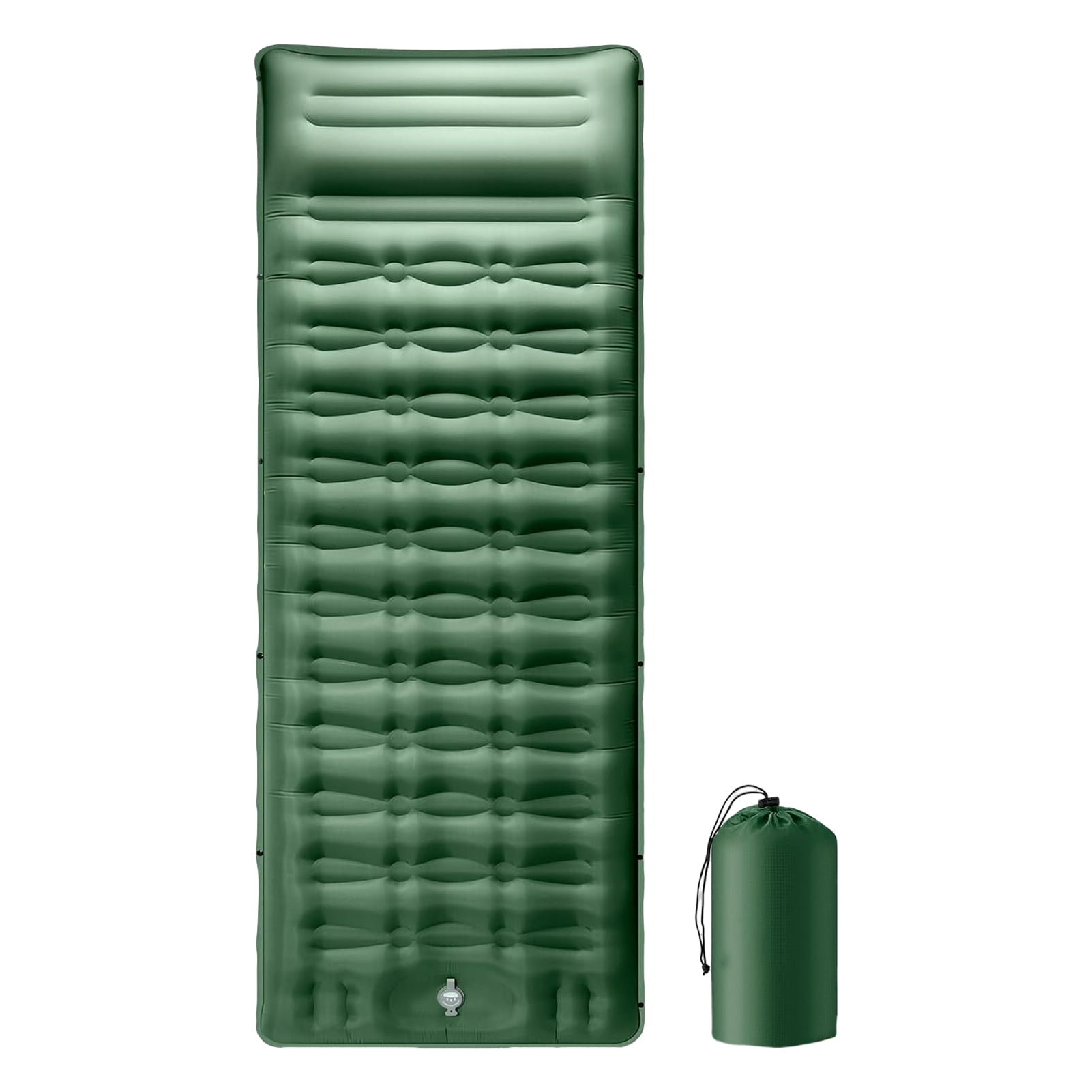 ziertyon Inflatable Sleeping Pad Builtin Pump Lightweight Leakproof
