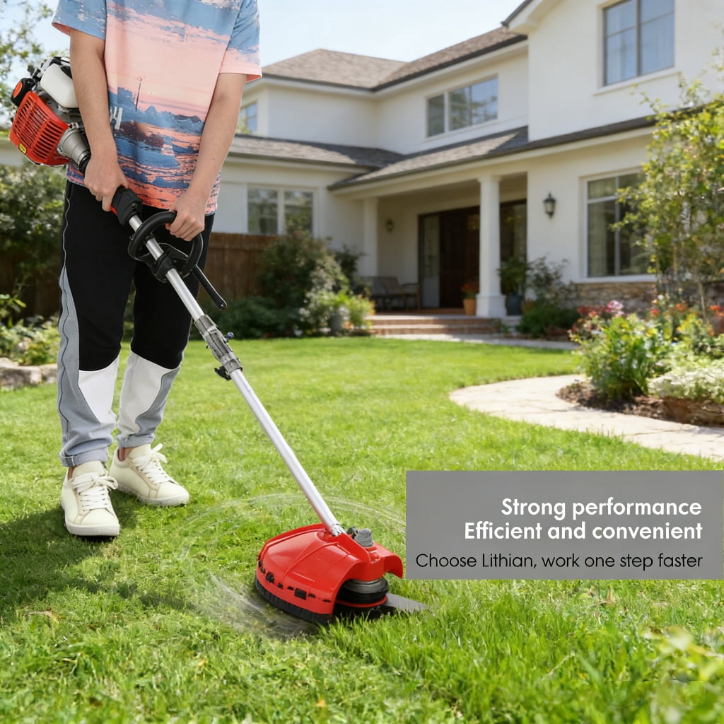 ziertyon Powerful 52cc 5 in 1 Multi Functional Trimming Tools, Gas Powered Hedge Trimmer,Weed Eater Wacker, String Trimmer, Heavy Duty Brush Cutter