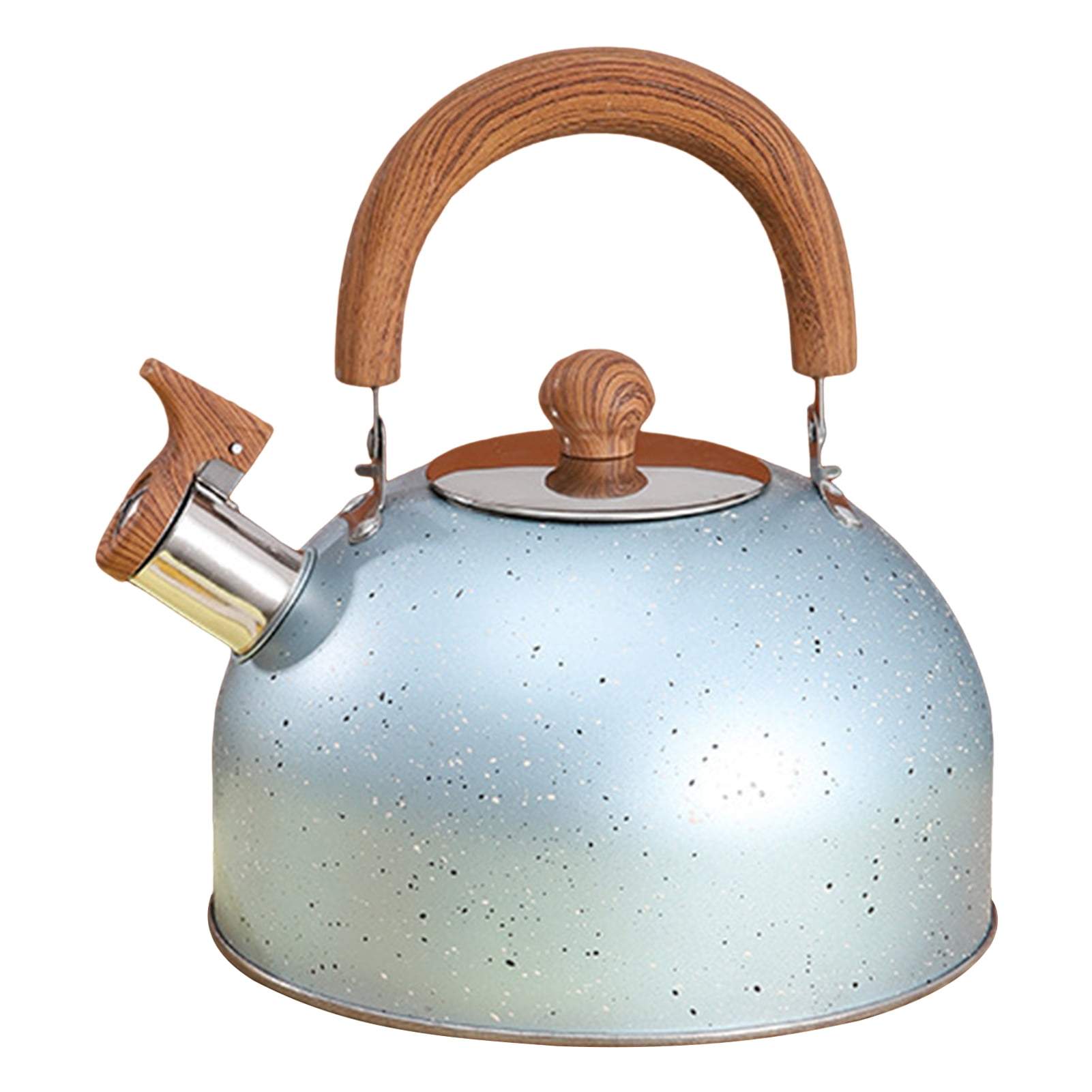ziertyon Whistling Tea Kettle 2L Stove Top Teakettle with Cool Touch ...