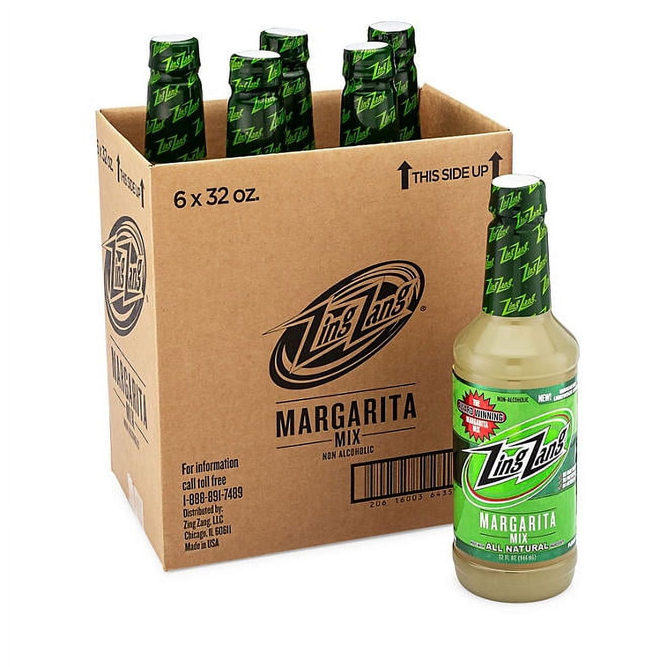 zing zang original margarita mix 32 fl oz bottle 6 pk