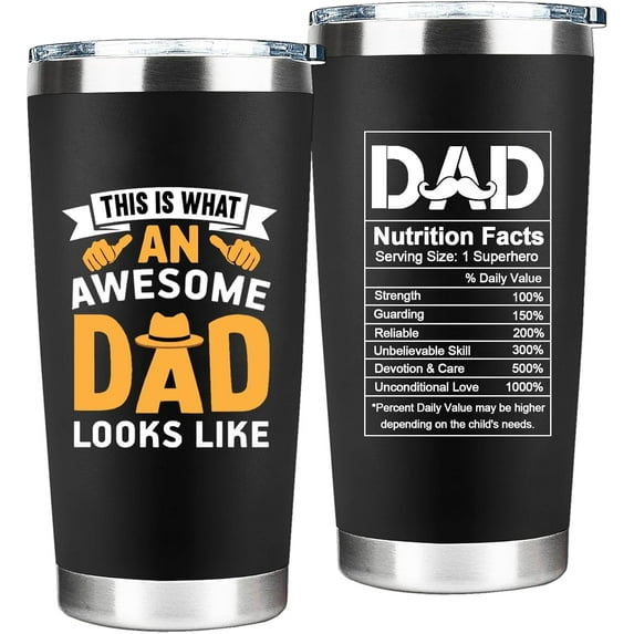 zipooo Gifts For Dad, Cups Tumbler - Fathers Day Dad Gifts From Daughter Son Wife - Birthday, Father''s Day, Christmas - Cool Funny Gift For Dads